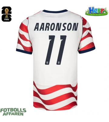Förenta stater Brenden Aaronson #11 Hemmatröja VM 2026 Kortärmad